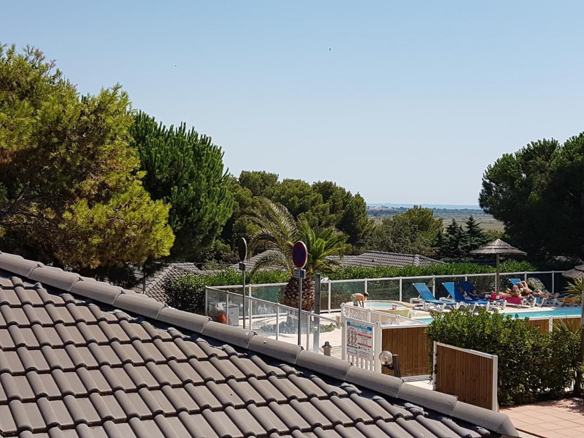Parc Residentiel Les Hauts De Baldy Agde Bagian luar foto