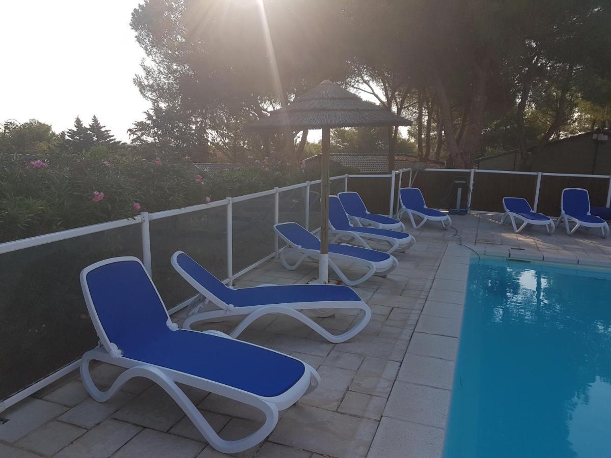 Parc Residentiel Les Hauts De Baldy Agde Bagian luar foto