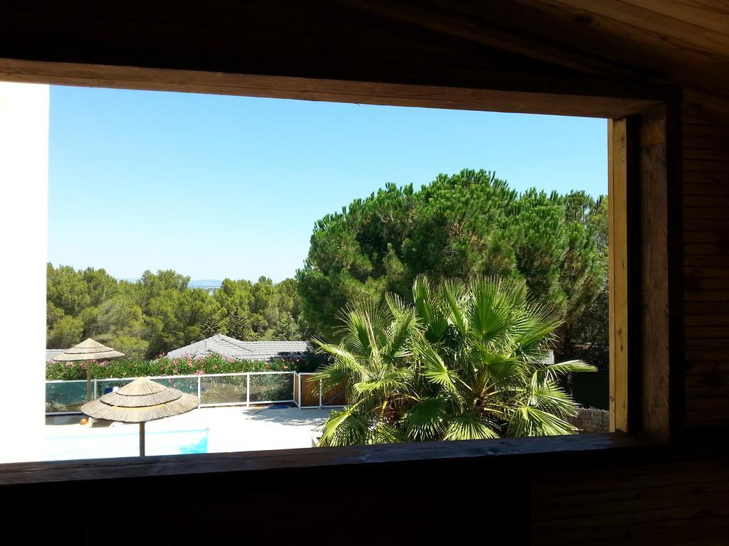 Parc Residentiel Les Hauts De Baldy Agde Bagian luar foto